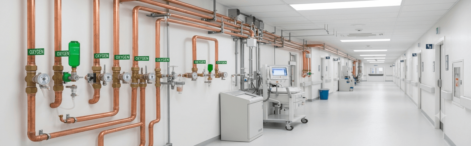 Modular NICU and neonatal care unit setup with infant incubators and medical equipment by VVM Biotech